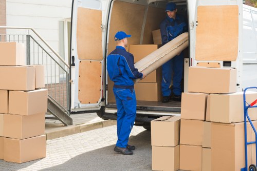 Professional packing service for a home move in Kenley