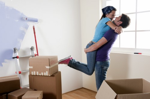 Local office removals team handling business relocation in Kenley