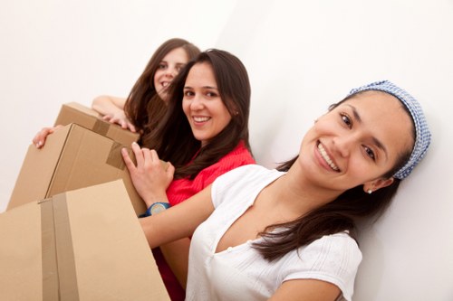 House movers planning a residential move in Kenley