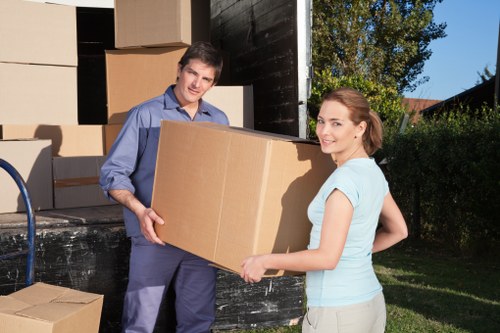 Packing and preparation for a house move in Kenley