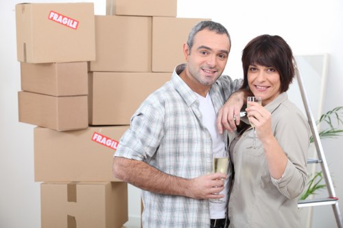 Kenley property move with van access and careful loading